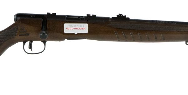 Savage Arms 70210 B22 G Full Size Bolt Action 22 LR 10+1 21" Barrel, Matte Black Metal Finish & Satin Walnut Stock