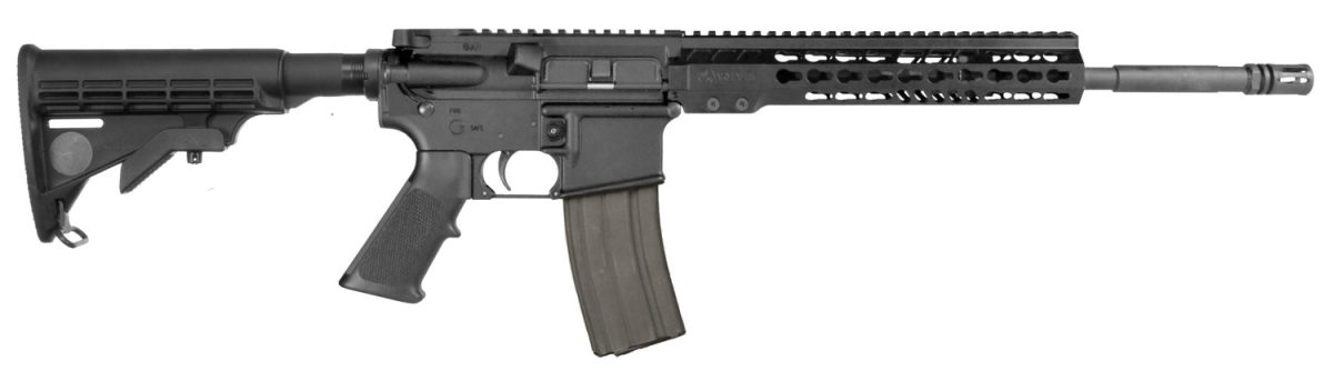 Armalite M15Ltc16 M-15 Light Tactical Carbine 223 Rem/5.56X45Mm Nato  30+1 16&Quot; Barrel, Black Hard Coat Anodized Receiver, 6 Position Stock, Flash Suppressor, Optics Ready