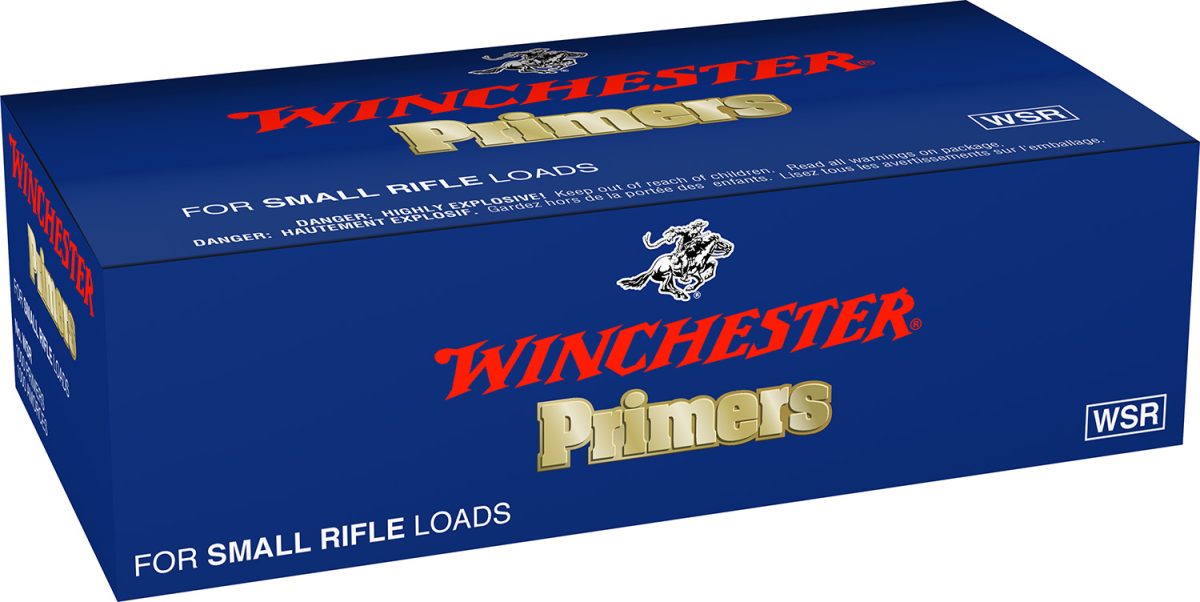 Winchester Ammo Wsr Centerfire #6-1/2 - 116 Small Rifle 1000 Per Box/5 Case