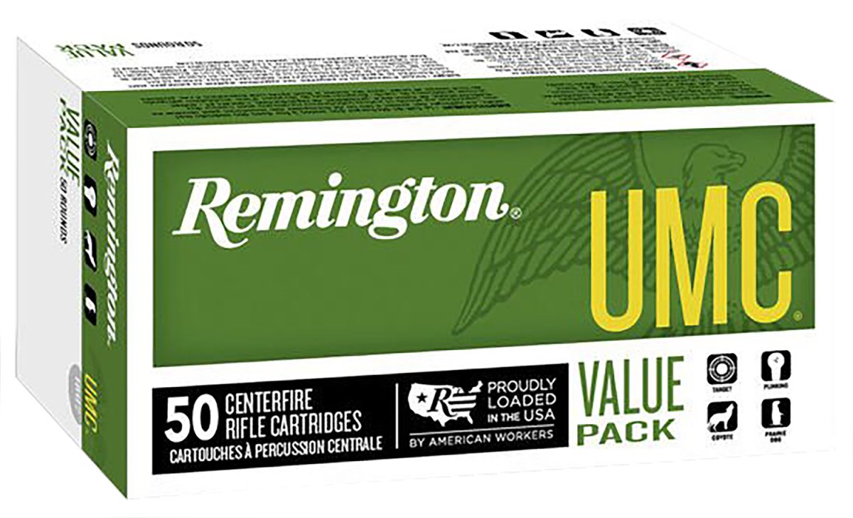 Remington Ammunition 23712 Umc Value Pack 30Carbine 110Gr Full Metal Jacket 50 Per Box/10 Case
