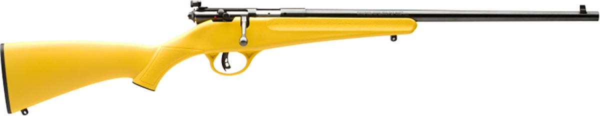 Savage Arms 13805 Rascal  Youth 22 Lr 1Rd 16.12&Quot; Blued Barrel, Blued Carbon Steel Receiver, Yellow Synthetic Stock, Right Hand