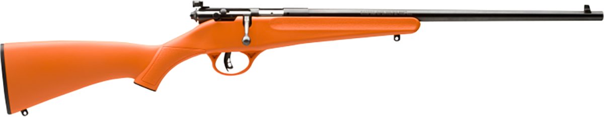Savage Arms 13810 Rascal  Youth 22 Lr 1Rd 16.12&Quot; Blued Barrel, Blued Carbon Steel Receiver, Orange Synthetic Stock, Right Hand *Gouged Left Stock