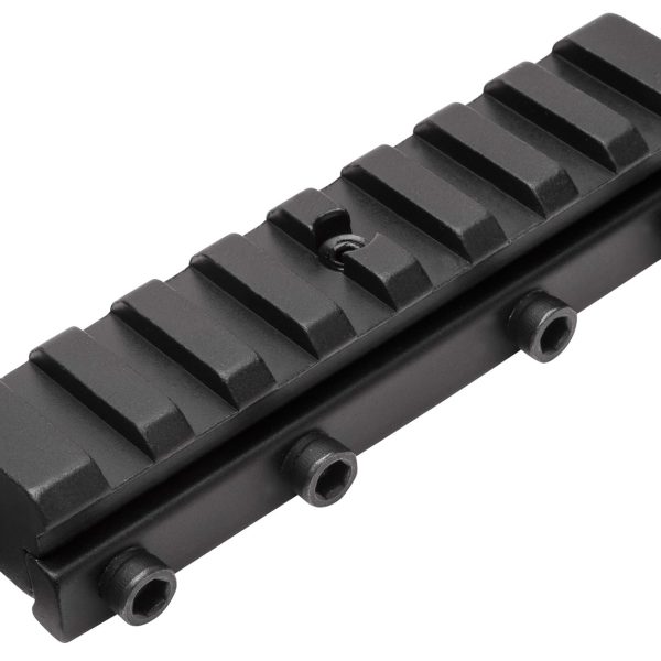 TruGlo TG8953B 3/8 In.  to Picatinny Mounting Adapter  Matte Black Anodized