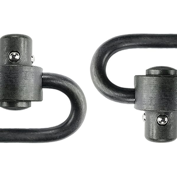 GrovTec US Inc GTSW288 Heavy Duty  1.25" Push Button Black Manganese Phosphate Steel
