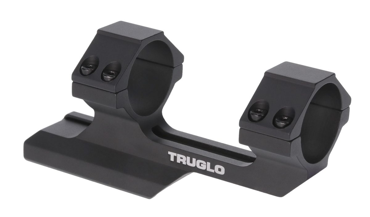 Truglo Tg8963B One-Piece Tactical Scope Mount Scope Mount/Ring Combo Black 1&Quot;
