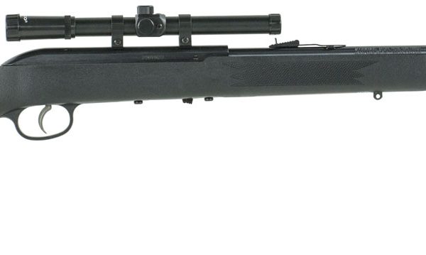 Savage Arms 40061 64 FLXP 22 LR Caliber with 10+1 Capacity, 21" Barrel, Matte Blued Metal Finish & Matte Black Synthetic Stock Left Hand (Full Size) Includes 4x15mm Scope