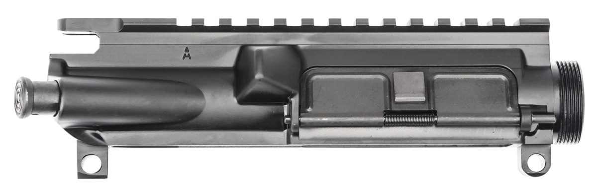 Spikes Sft50M4 Flat Top Stripped Upper  Multi-Caliber 7075-T6 Aluminum Black Anodized Receiver For M4 Platform