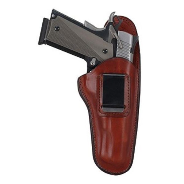 Bianchi 26082 100 Professional  IWB Size 13 Tan Leather Belt Clip Fits S&W M&P Shield 2.0/S&W M&P 1.0 Right Hand