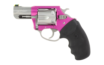 Charter Arms 53630 II Pink Lady II 38 Special 6rd 2.20" Matte Stainless Steel Barrel & Cylinder, Pink Aluminum Frame, Black Finger Grooved Rubber Grip, Exposed Hammer