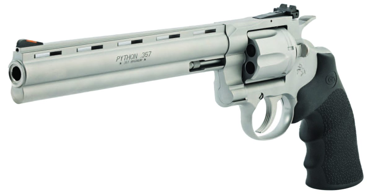Clt Python 357Mag 8 Ss Hogue Grip 6Rd