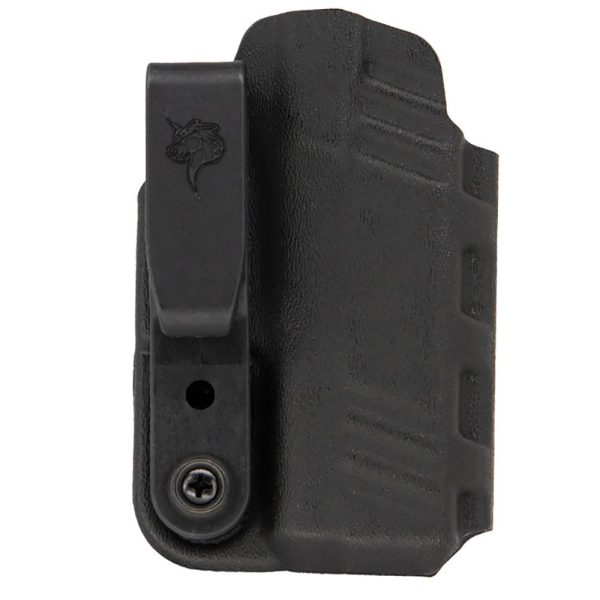DeSantis Gunhide 137KJ2WZ0 Slim-Tuk  IWB Black Kydex Belt Clip Fits Springfield Hellcat Pro Belt 1.75" Wide Ambidextrous