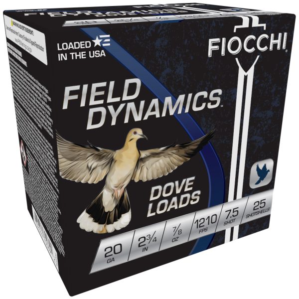 Fiocchi Dove & Quail 20 ga — 25 rds