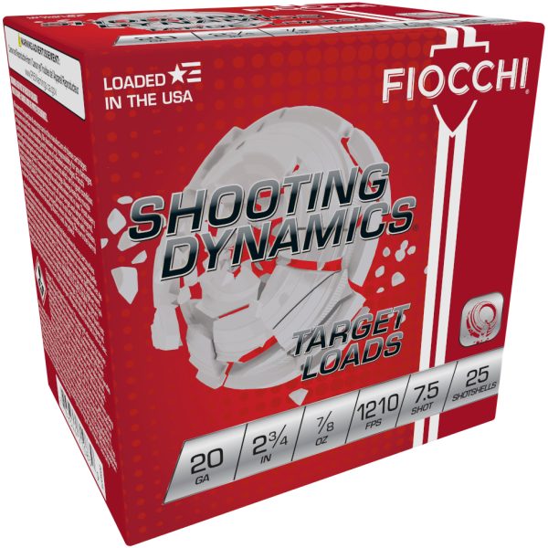 FIO 20GA 2.75 .875OZ 7.5 SHOT 25/10