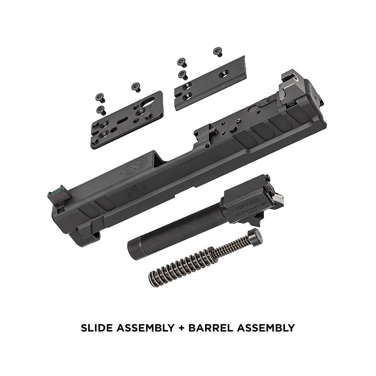 SPRGFLD XD SLIDE 9MM 4" CMPLT ASSEM