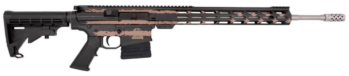 Glfa Ar-10 6.5Creed 20 Desert Flag/Ss 10Rd