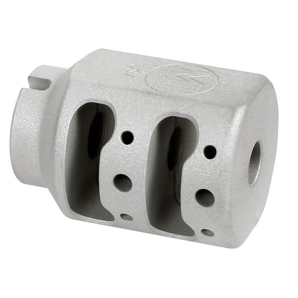 MI ALPHA TANK BRAKE STAINLESS 1/2X28-9MM