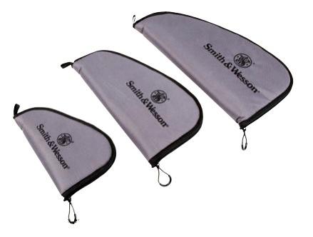 M&P Accessories 110019 Defender Handgun Case Medium Black/Gray Holds Handgun Nylon