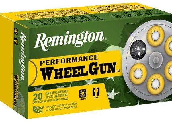 Remington Ammunition 22281 Performance WheelGun  38Special 158gr Lead Round Nose 50 Per Box/10 Case