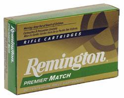 Remington Ammunition 27680 Premier Match 223Rem 69gr Sierra MatchKing BTHP 20 Per Box/10 Case