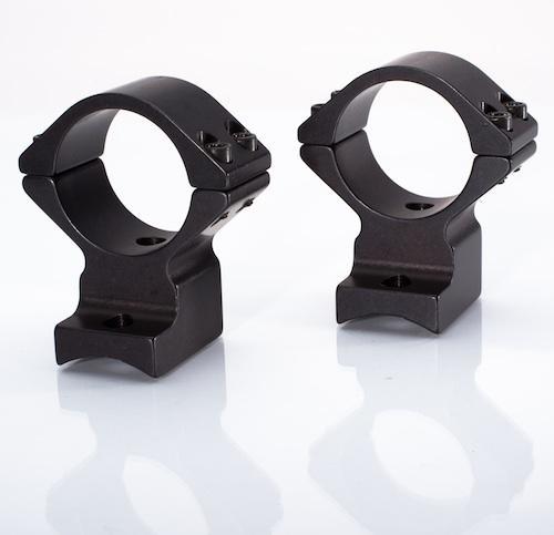 Talley 750706 Scope Mount/Ring Combo  Black Anodized Aluminum 30mm Tube Weatherby Mark V High Rings Non-Magnum Action 0 MOA