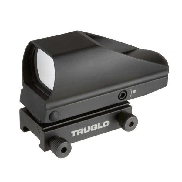 Truglo TG8380BN Tru-Brite 1x 34mm Illuminated 4 Pattern Red/Green CR2032 Lithium Black Matte
