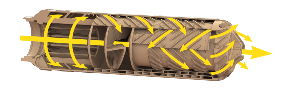 HUXWRX PATENTED FLOW-THROUGH® TECHNOLOGY