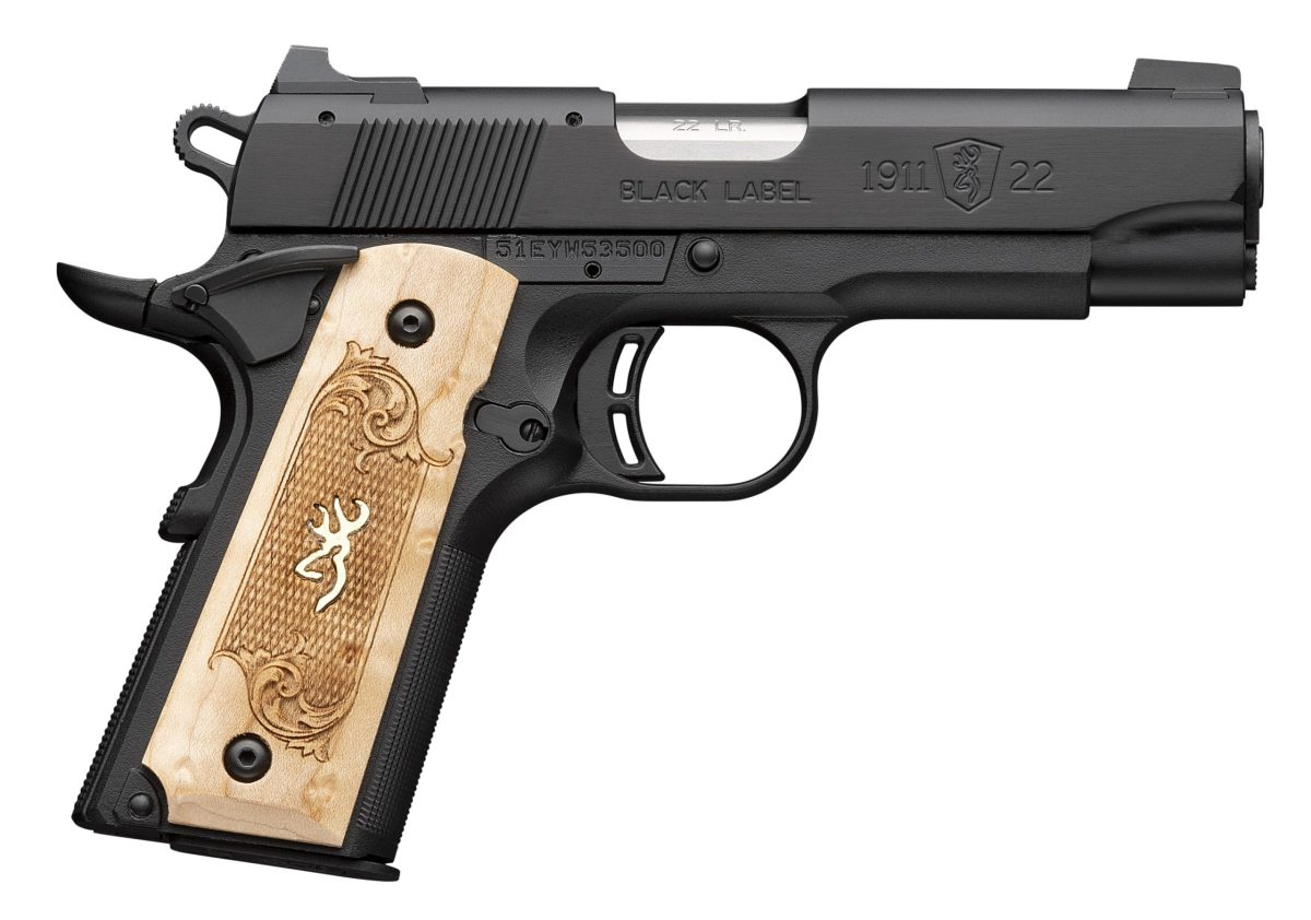 Browning 1911-22 Med Maple 22Lr 3.6&Quot; #