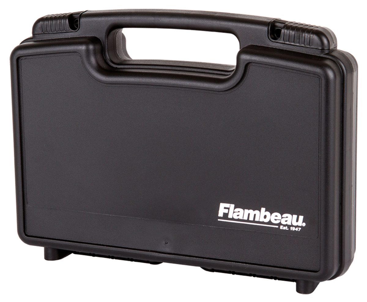 Flambeau 6450Sc Safe Shot Pistol Pack Case Black Polymer Holds Handgun