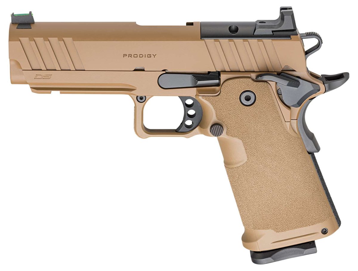 Springfield Armory 1911 Ds Prodigy Coyote Brown 9Mm Blk 4.25&Quot; 2-10Rd Mags