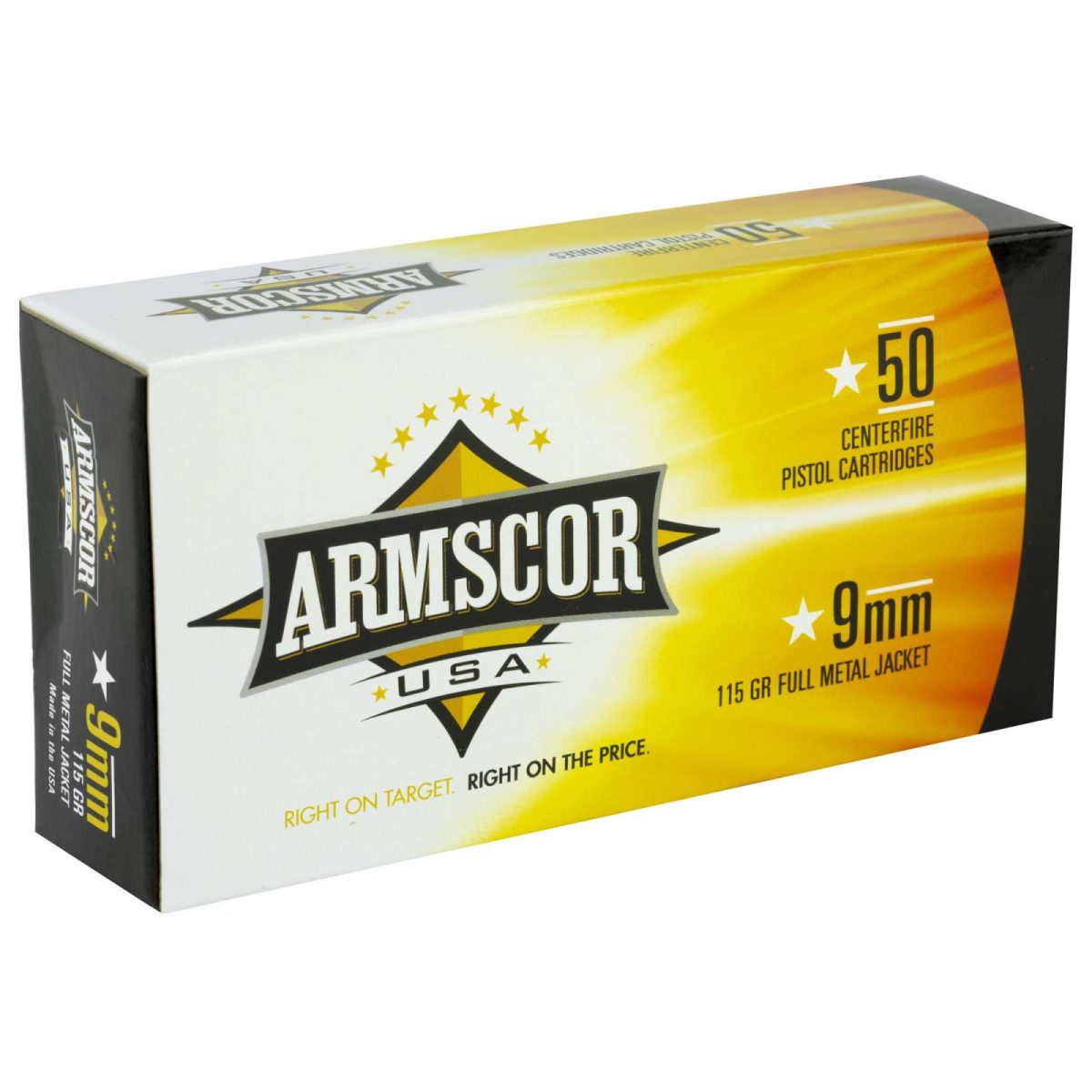 Armscor 9Mm 115Gr Fmj
