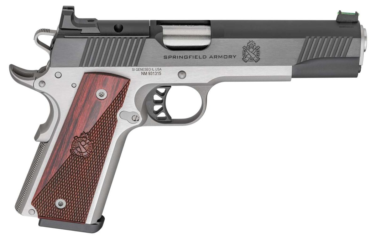 Springfield Armory Ronin 1911 9Mm 5&Quot; Blu/Sts 1-9Rd Aos Optc Ready