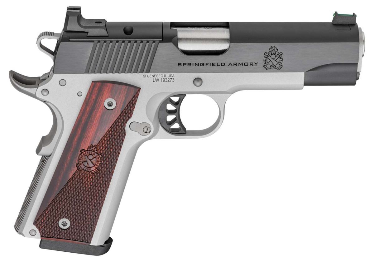 Springfield Armory Ronin 1911 9Mm 4.25&Quot; Blu/Sts 1-9Rd Aos Optc Ready
