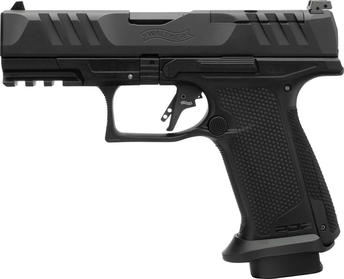 Walther Pdp Pro Sd F Series Or 9Mm 4&Quot; Black 18Rd Magazine