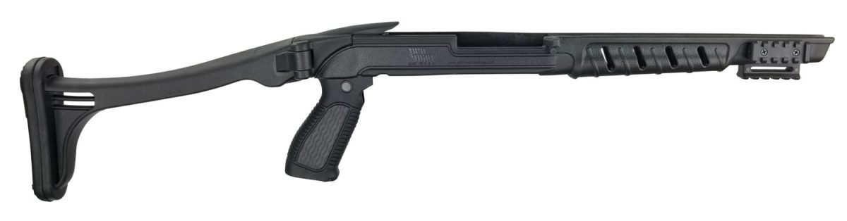 Promag Pm277 Tactical Folding Stock  Black Synthetic With Pistol Grip For Marlin 795, 60