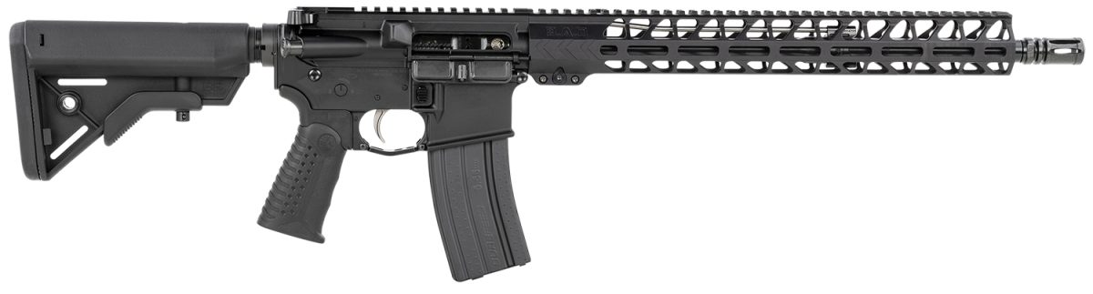 Battle Arms Development Worhorse017 Workhorse  223 Wylde 16&Quot; 30+1 Black 6 Position B5 Bravo Adjustable Stock Black Polymer Grip Right Hand Optic Ready
