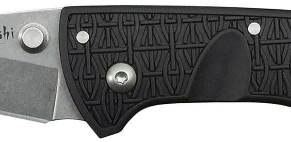 Cold Steel CS20KPL Kiridashi  2.50" Folding Sheepsfoot Plain 4116 Stainless Steel Blade/Black Griv-Ex Handle Includes Pocket Clip
