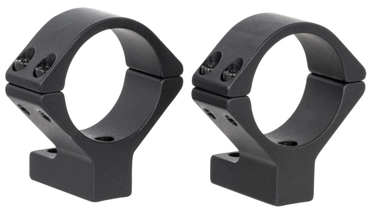 Talley 740759 Scope Mount/Ring Combo  Black Anodized Aluminum 30Mm Tube Tikka T1/T1X Medium Rings 0 Moa