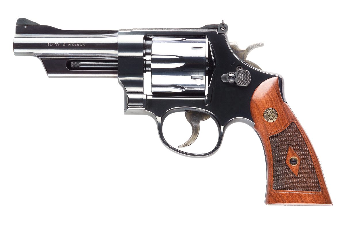 Smith And Wesson 27 357M/38S 4&Quot; 6Rd Bl/Wd As