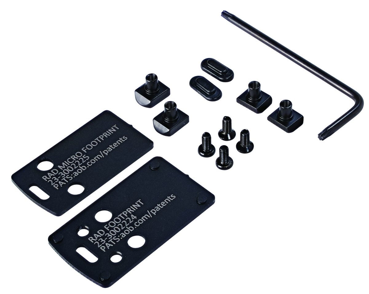 Crimson Trace 013000054 Ct Rad Dovetail Mounting Kit  Black