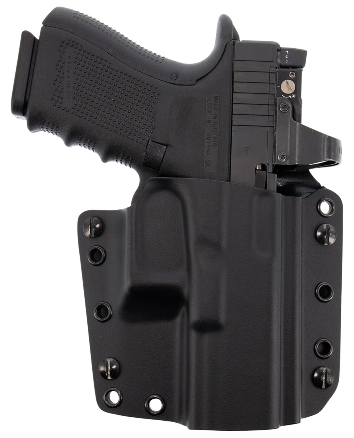 Galco Cvs472Rb Corvus  Iwb/Owb Black Kydex Belt Loop Fits S&Amp;W M&Amp;P Right Hand