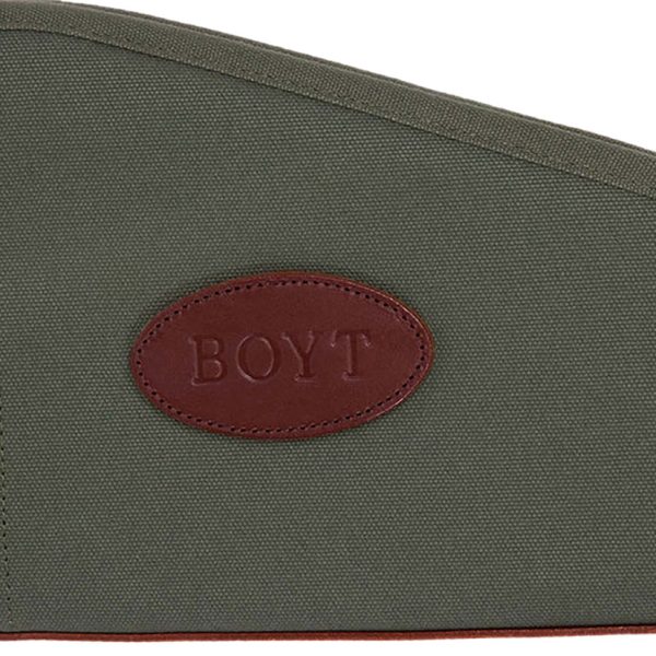 Boyt Harness PP41OD Heart-Shaped Pistol Case OD Green Canvas Holds Handgun