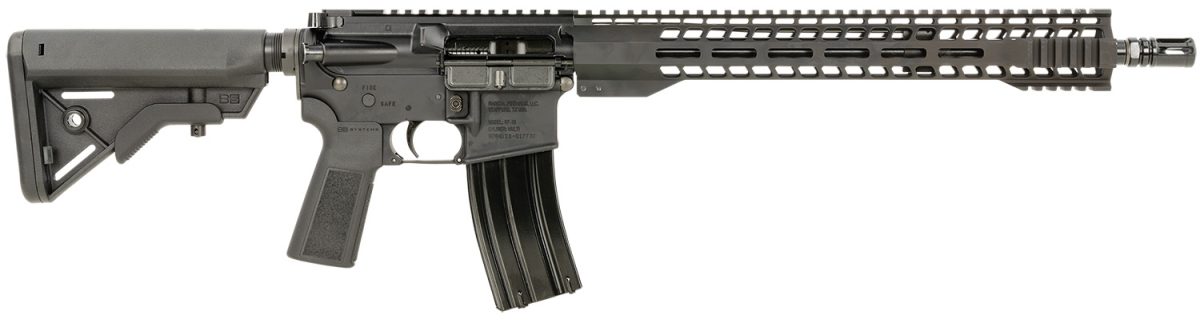 Radical Firearms Fr16556Soc15Shr Ar-15 Mhr 5.56X45Mm Nato 30+1 16&Quot; Cmv, Black, 15&Quot; M-Lok Skinny Hybrid Handguard, B5 Systems Bravo Stock &Amp; Type 23 P-Grip
