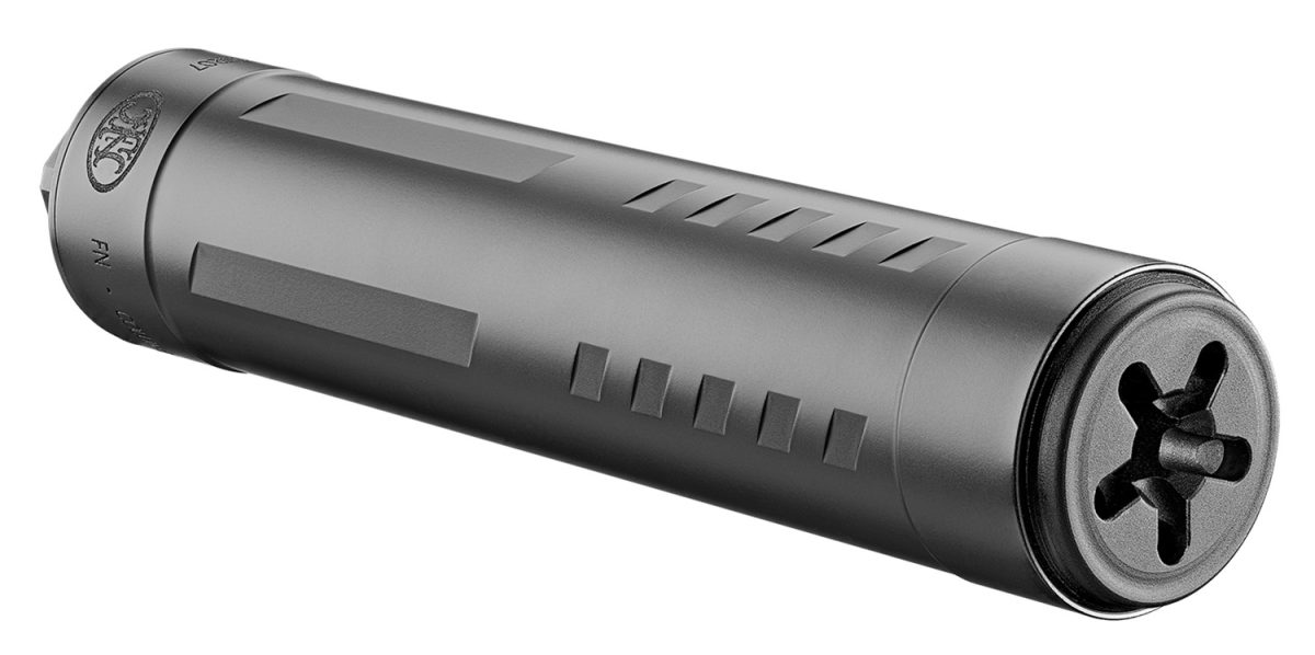Fn 96100838 Catch 22 Ti 22 Cal (Rimfire), 5.25&Quot; L, Black Titanium, 1/2&Quot;-28 Tpi Dt Mount