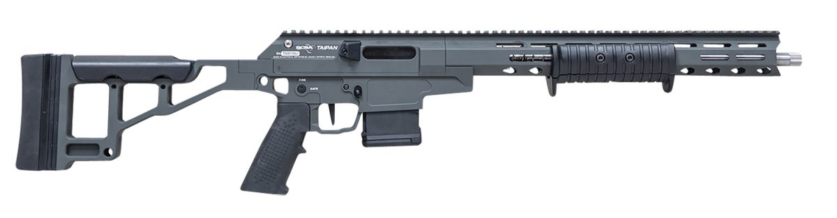 Citadel Cittpn223Gry Taipan X Pump Action 223 Wylde 10+1 16.50&Quot; Stainless Threaded, Dark Gray, M-Lok Handguard, Chassis With Skeletonized Stock, A2 Style Grip, Flat-Face Trigger