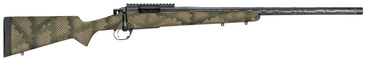 Proof Research 139981 Glacier Ti 308 Win 4+1 20&Quot; Carbon Fiber Match Grade Threaded Barrel, Black Cerakote Titanium Receivern W/Picatinny Rail, Fixed Proof Hunter Tfde Carbon Fiber Stock