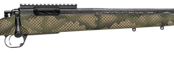 Proof Research 139981 Glacier TI 308 Win 4+1 20" Carbon Fiber Match Grade Threaded Barrel, Black Cerakote Titanium Receivern w/Picatinny Rail, Fixed PROOF Hunter TFDE Carbon Fiber Stock