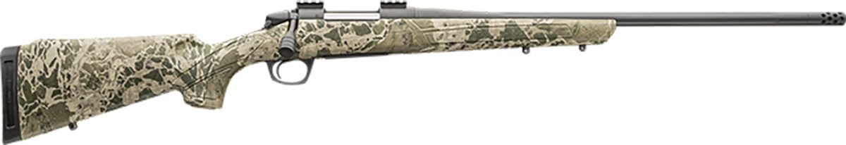 Cva Cr3999 Cascade Xt Full Size 7Mm Prc 4+1 24&Quot; Graphite Black Cerakote Steel Threaded Barrel, Realtree Hillside Adj W/Soft Touch Synthetic Stock