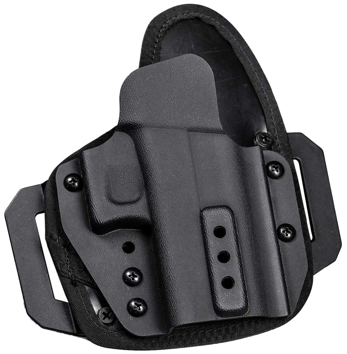 Adaptive Tactical Ht01002L Omnicarry Hoftac Holster Owb Black Polymer Belt Loop Left Hand