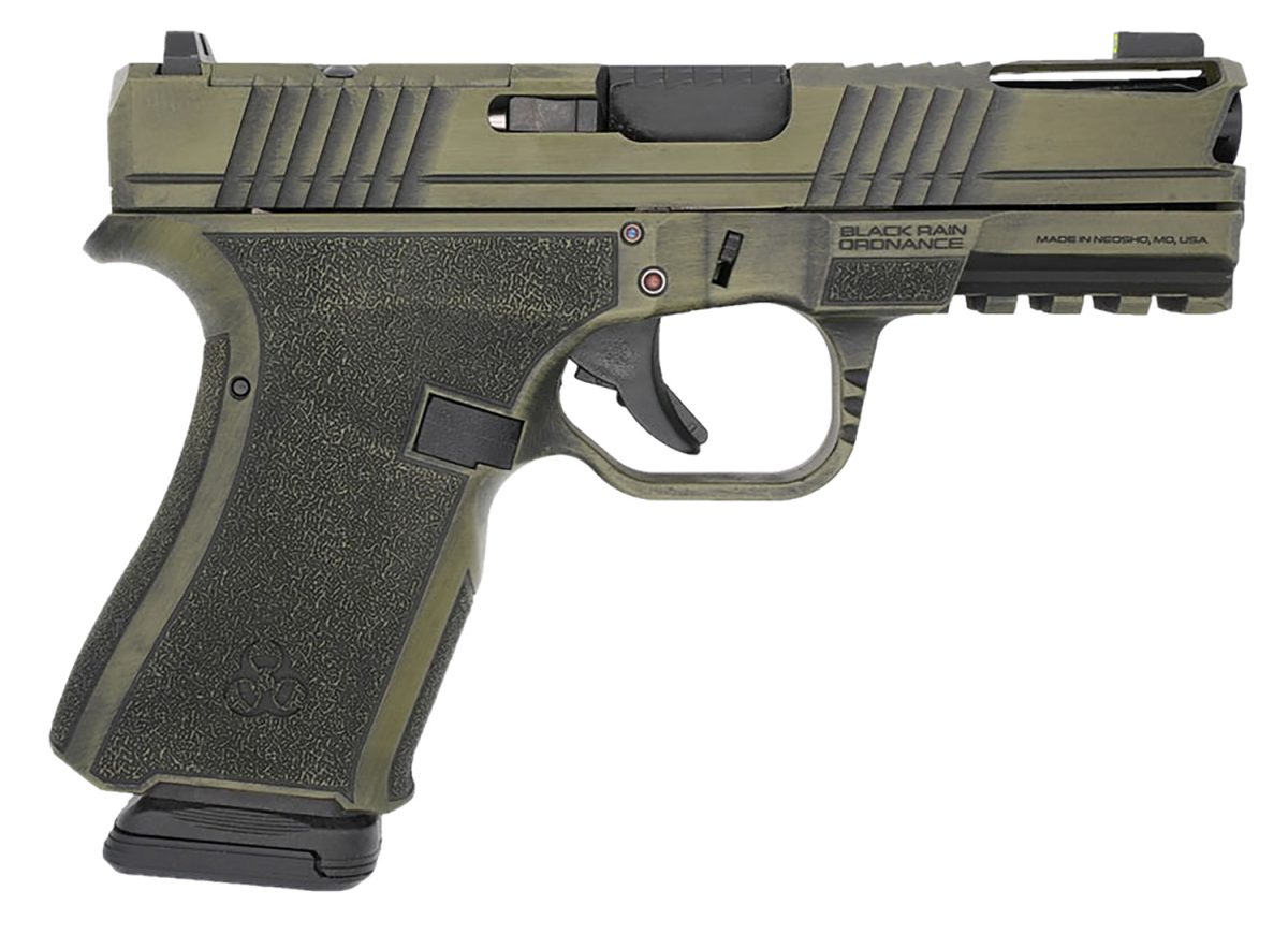 Black Rain Ordnance Flp9Mmbgb   Compact Frame 9Mm 15+1 4&Quot; Stainless Steel Slide