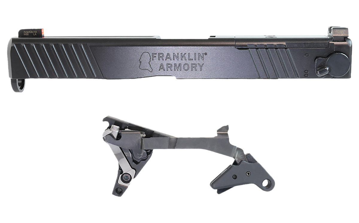 Franklin Armory 1750044Blk G-S223 Binary Black Fits Glock 22 Gen3
